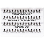 Ardell Duralash Double Up Individuals Knot Free - Short Black (Tray Shot)